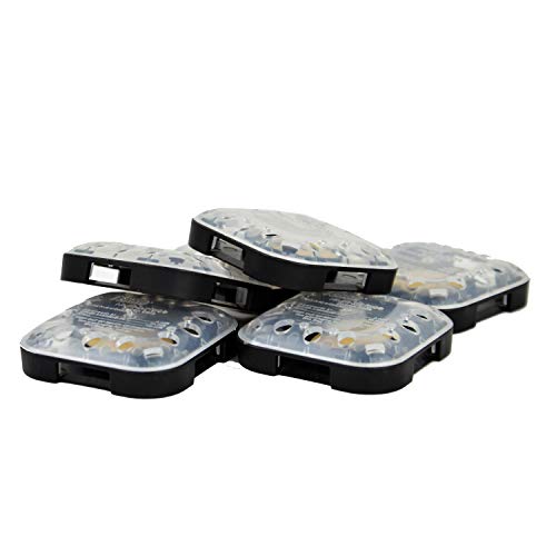 TERRO T500 Indoor Multi-Surface Roach Bait Stations - Indoor Cockroach Killer, 6 Bait Stations, Black