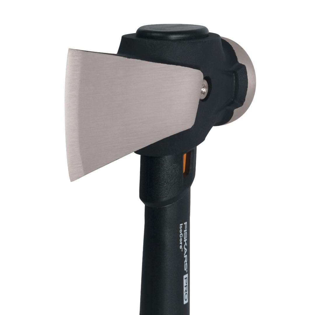 Fiskars 8 lb. Splitting Maul - 36" Shock-Absorbing, Comfort Grip Handle - Rust Resistant Forged Steel Blade - Wood Splitter Maul for Hardwood - Split Wood for Campfires - Bushcraft Gear