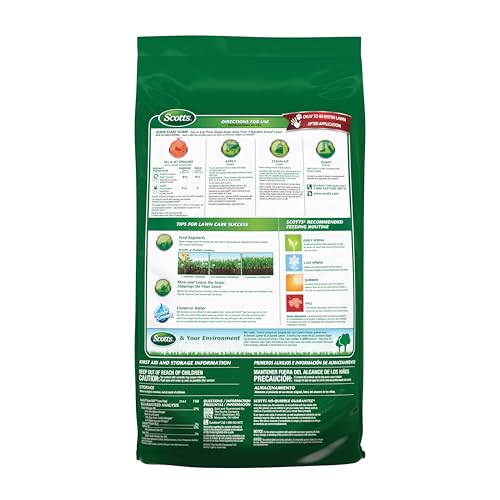Scotts Green Max Lawn Food, Lawn Fertilizer Plus Iron Supplement for Greener Grass in 3 Days, 5,000 sq. ft., 16.67 lbs.