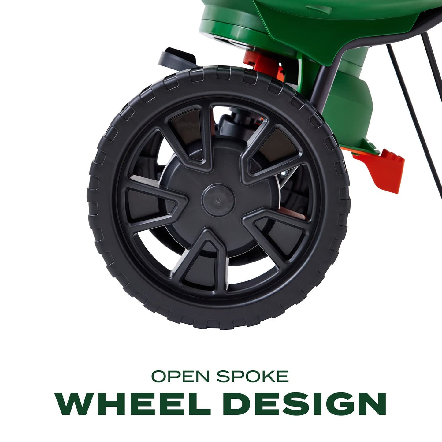 Scotts Turf Builder EdgeGuard DLX Broadcast Spreader for Seed, Fertilizer, Salt, Ice Melt, Holds up to 15,000 sq.ft. Product