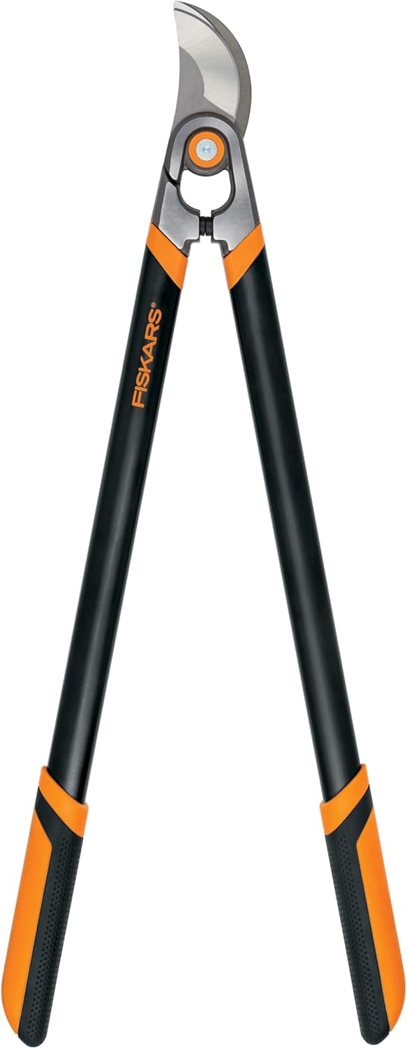 Fiskars 32-Inch Loppers for Tree Trimming, Heavy Duty, Low-Friction Sharp Steel Blade, Branch Cutter up to 2-Inch Diameter Cut Capacity, PowerGear2 Technology that Multiplies Power for Less Effort