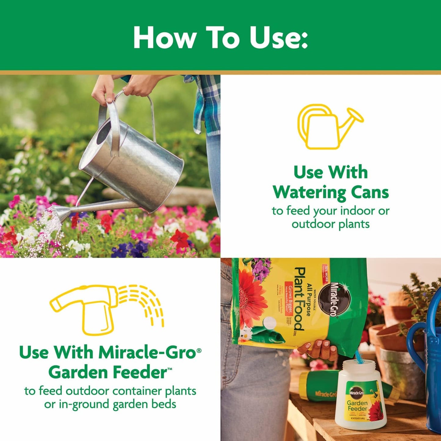 Miracle-Gro Water Soluble All Purpose Plant Food, Plant Fertilizer for Indoor or Outdoor Plants, Roses, Flowers, Houseplants, Vegetables and Trees, 10 lb.