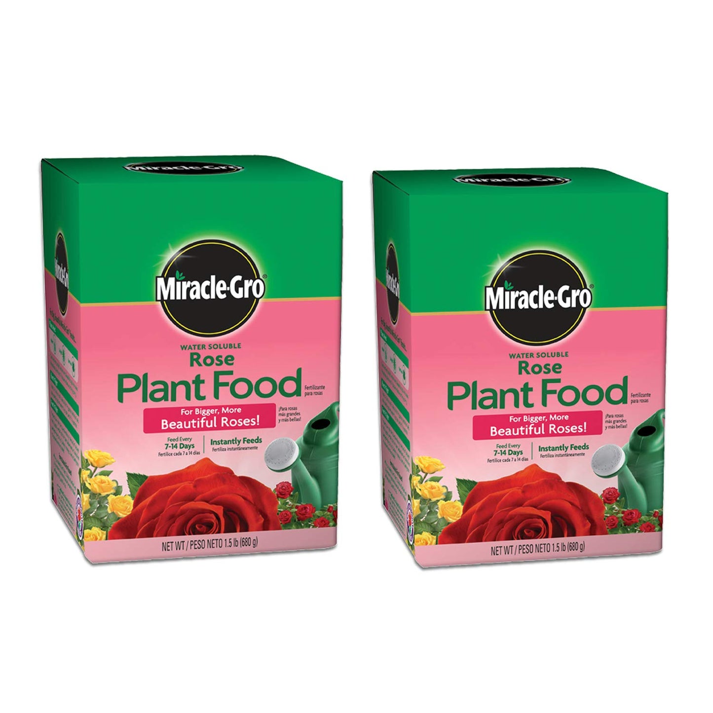 Miracle-Gro Water Soluble Rose Plant Food, 1.5 lb