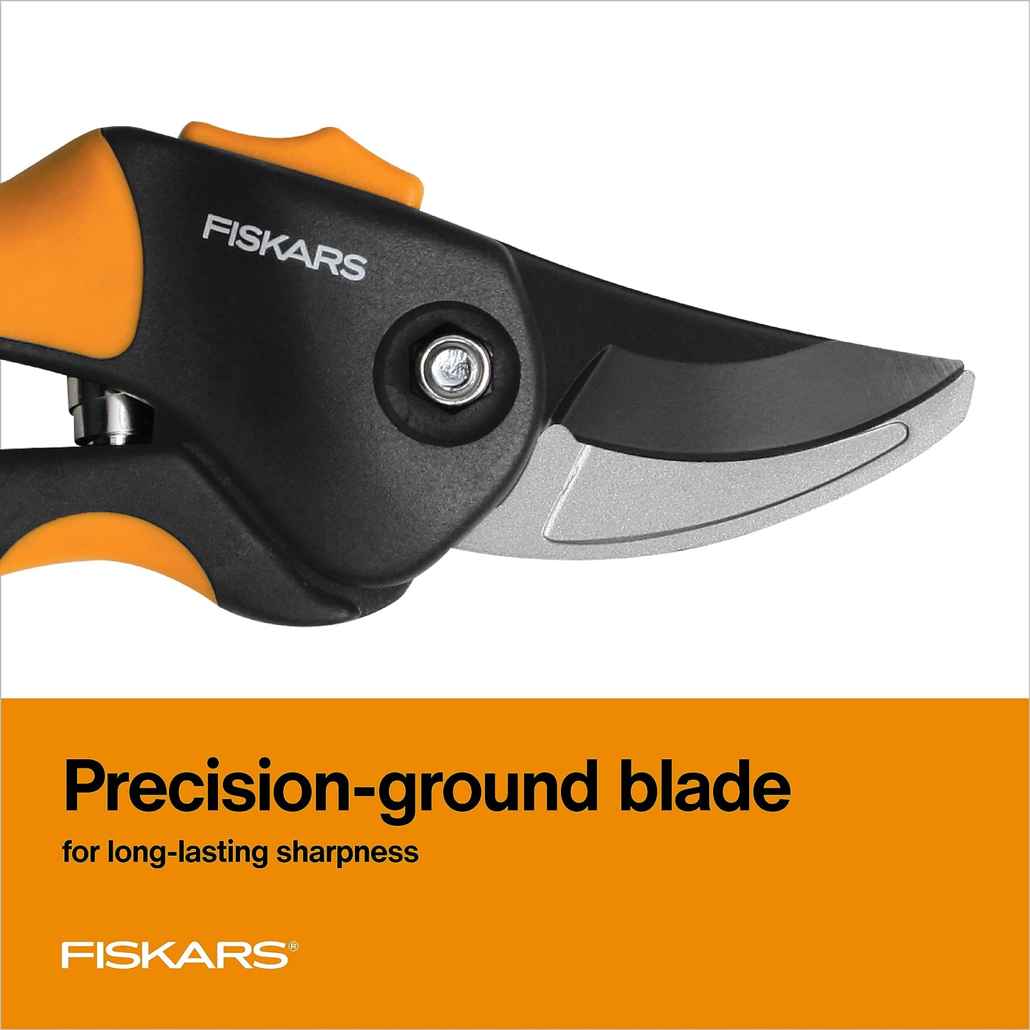 Fiskars Pruning Shears, Bypass Pruner that Cuts Through Stems up to 3/4-Inch, PowerGear Technology For More Power on Every Cut