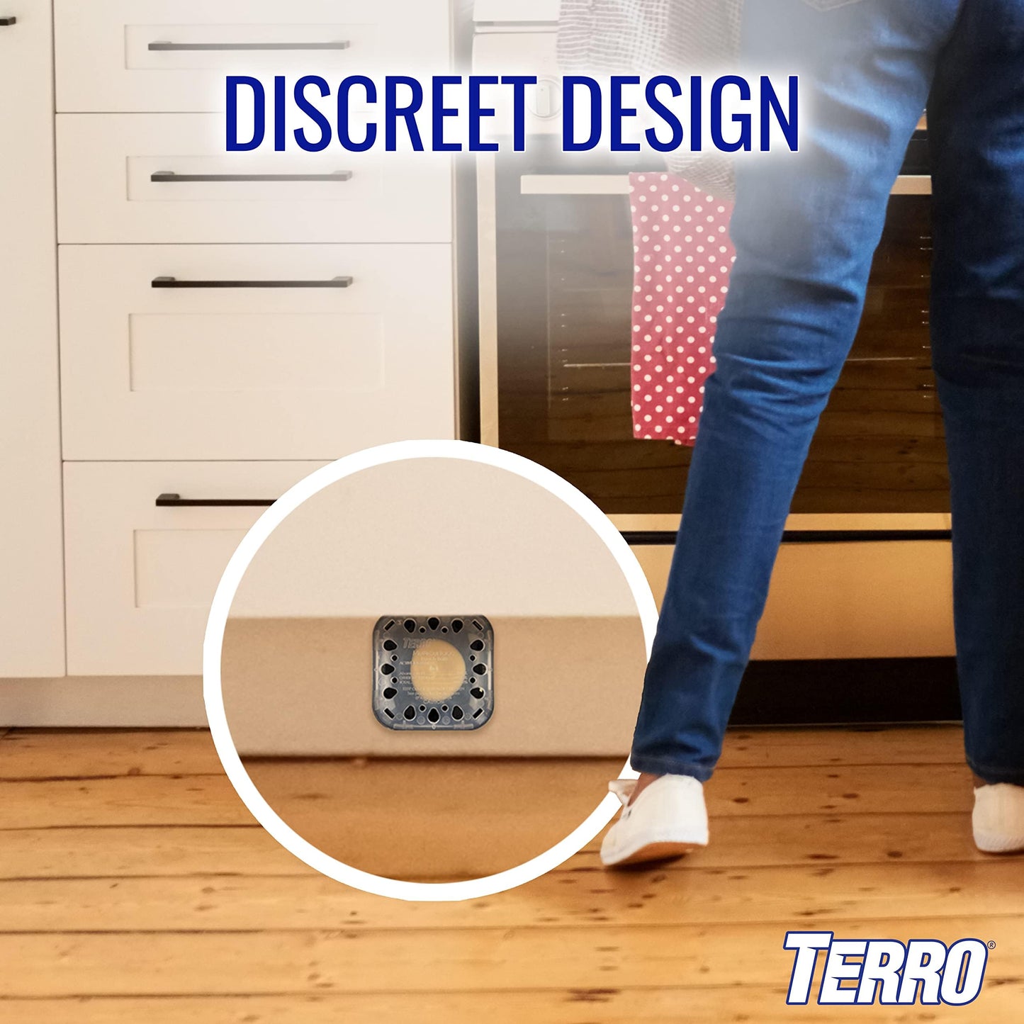 TERRO T500 Indoor Multi-Surface Roach Bait Stations - Indoor Cockroach Killer, 6 Bait Stations, Black