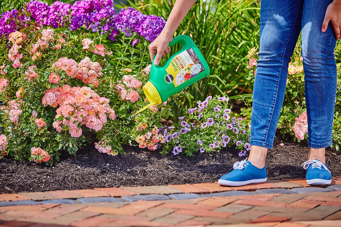 Miracle-Gro Shake 'N Feed All Purpose Plant Food, For In-Ground and Container Plants, Feeds for up to 3 Months, 4.5 lbs.