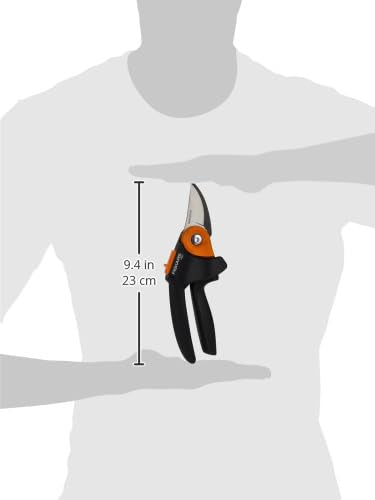 Fiskars Pruning Shears, Bypass Pruner that Cuts Through Stems up to 3/4-Inch, PowerGear Technology For More Power on Every Cut