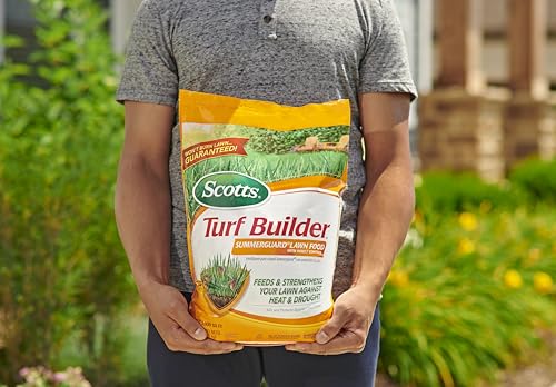 Scotts Turf Builder SummerGuard Lawn Food with Insect Control, Fertilizer and Insect Killer, 5,000 sq. ft., 13.35 lbs.