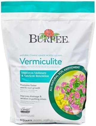 Burpee Natural & Organic Coconut Coir, 8 Quart, (1 Pack)