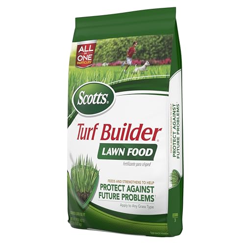 Scotts Turf Builder Lawn Food - Fertilizer for All Grass Types, 5,000 sq. ft., 12.5 lbs.