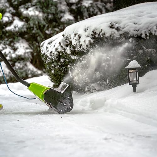 Earthwise SN70016 Electric Corded 12Amp Snow Shovel, 16" Width, 430lbs/Minute