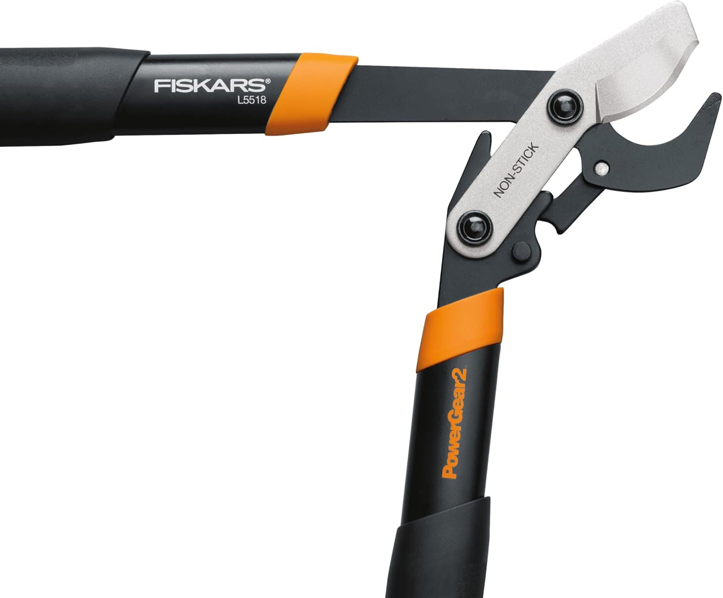 Fiskars 32-Inch Loppers for Tree Trimming, Heavy Duty, Low-Friction Sharp Steel Blade, Branch Cutter up to 2-Inch Diameter Cut Capacity, PowerGear2 Technology that Multiplies Power for Less Effort