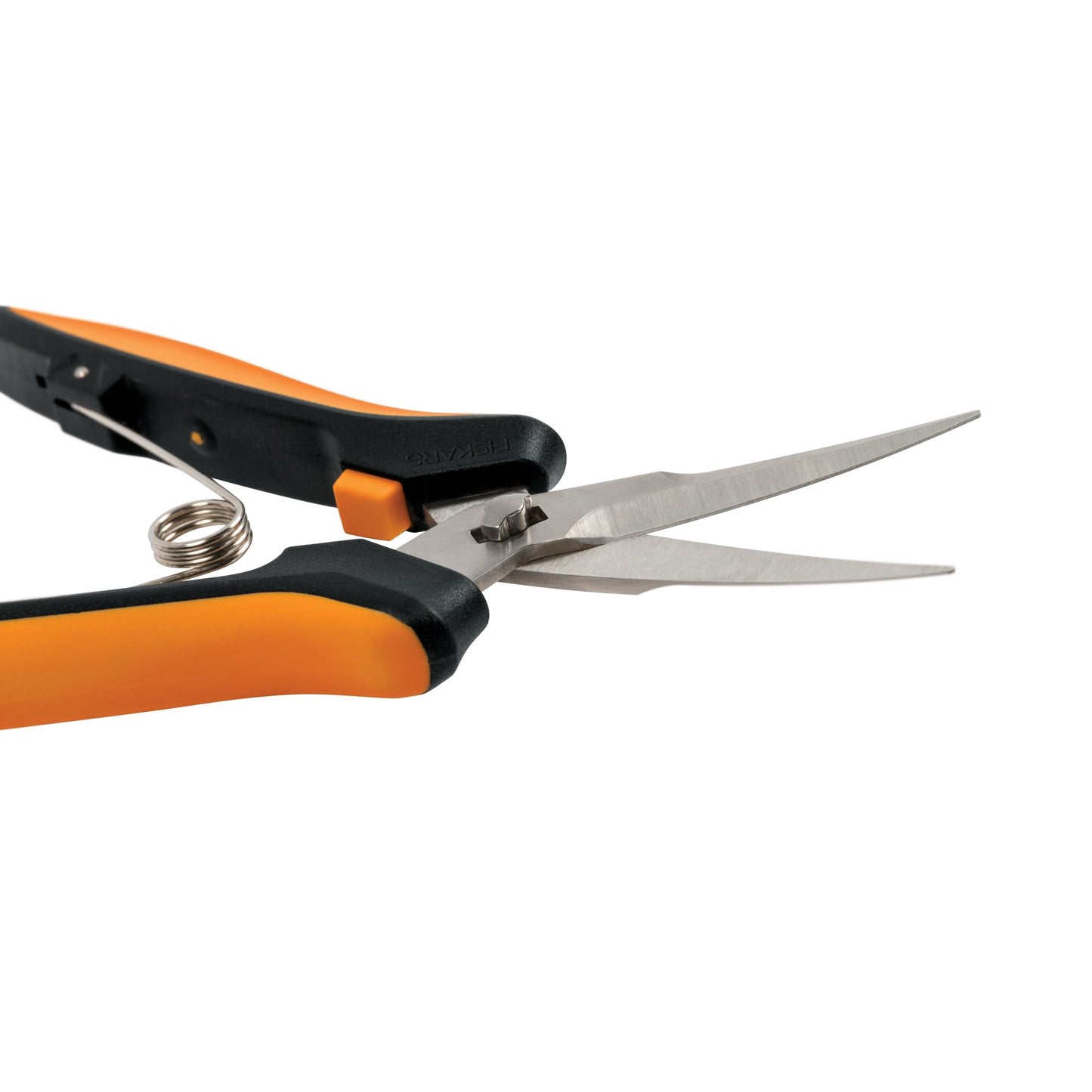 Fiskars 6" Pruning Scissors (2-Pack) for Flowers, Buds, Weeds and Small Plants, Garden Snips with Resin Resistant Nonstick Stainless Steel Blades, Gardening Trimmers with Comfortable Handle