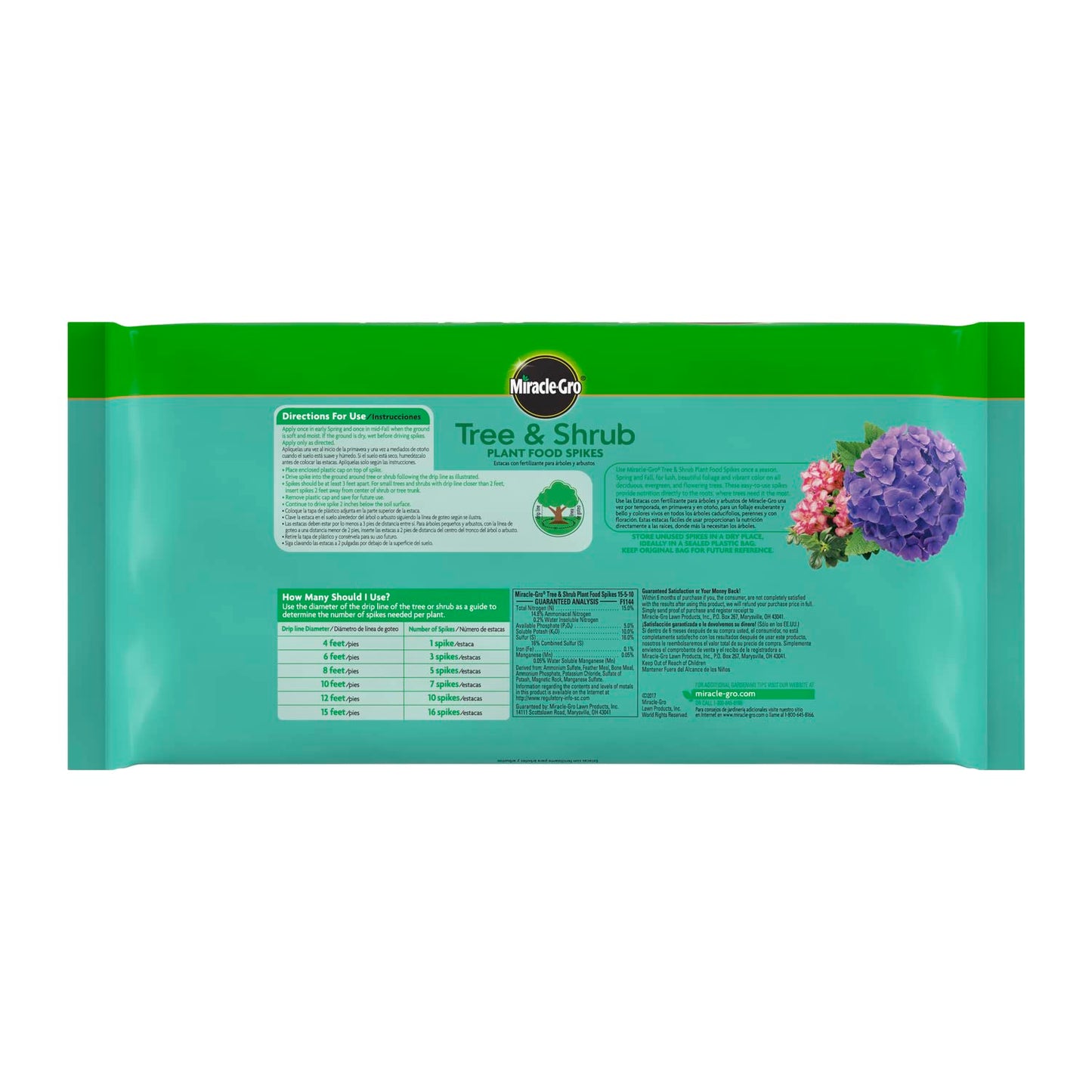 Miracle-Gro Fruit & Citrus Plant Food Spikes