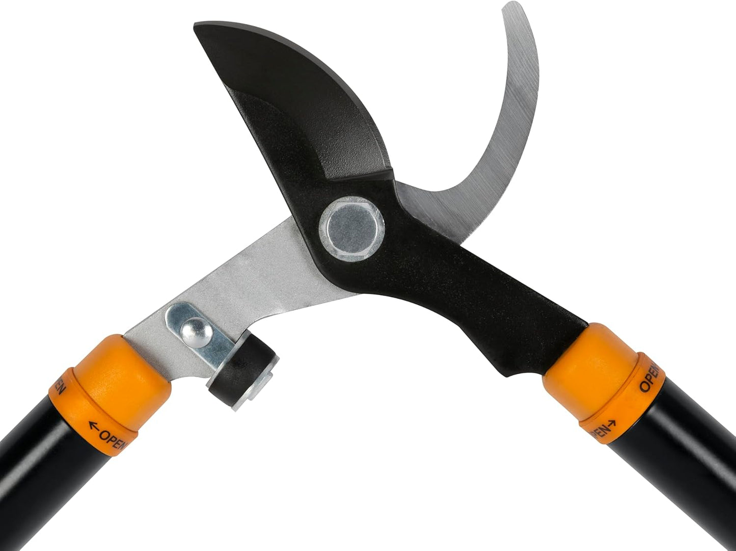 Fiskars 15-Inch PowerGear Loppers, Sharp Steel Blade Bush and Tree Trimmer, Cuts up to 1.25-Inch Diameter Branches, Rust Resistant and Lightweight Pruner, Yard Tools for Gardening