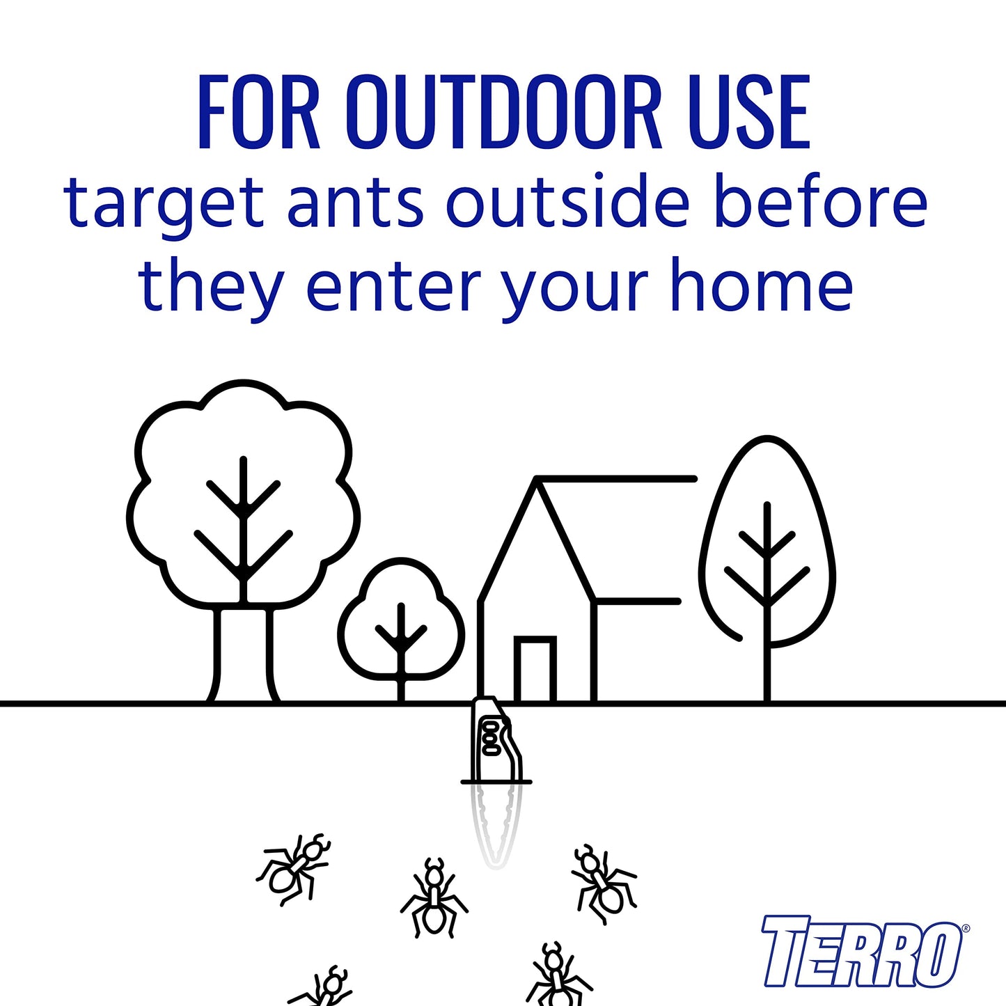 TERRO Liquid Ant Baits - T1813 - Outdoor Ready-to-Use Terro Ant Traps - Pack of 12 Liquid Traps