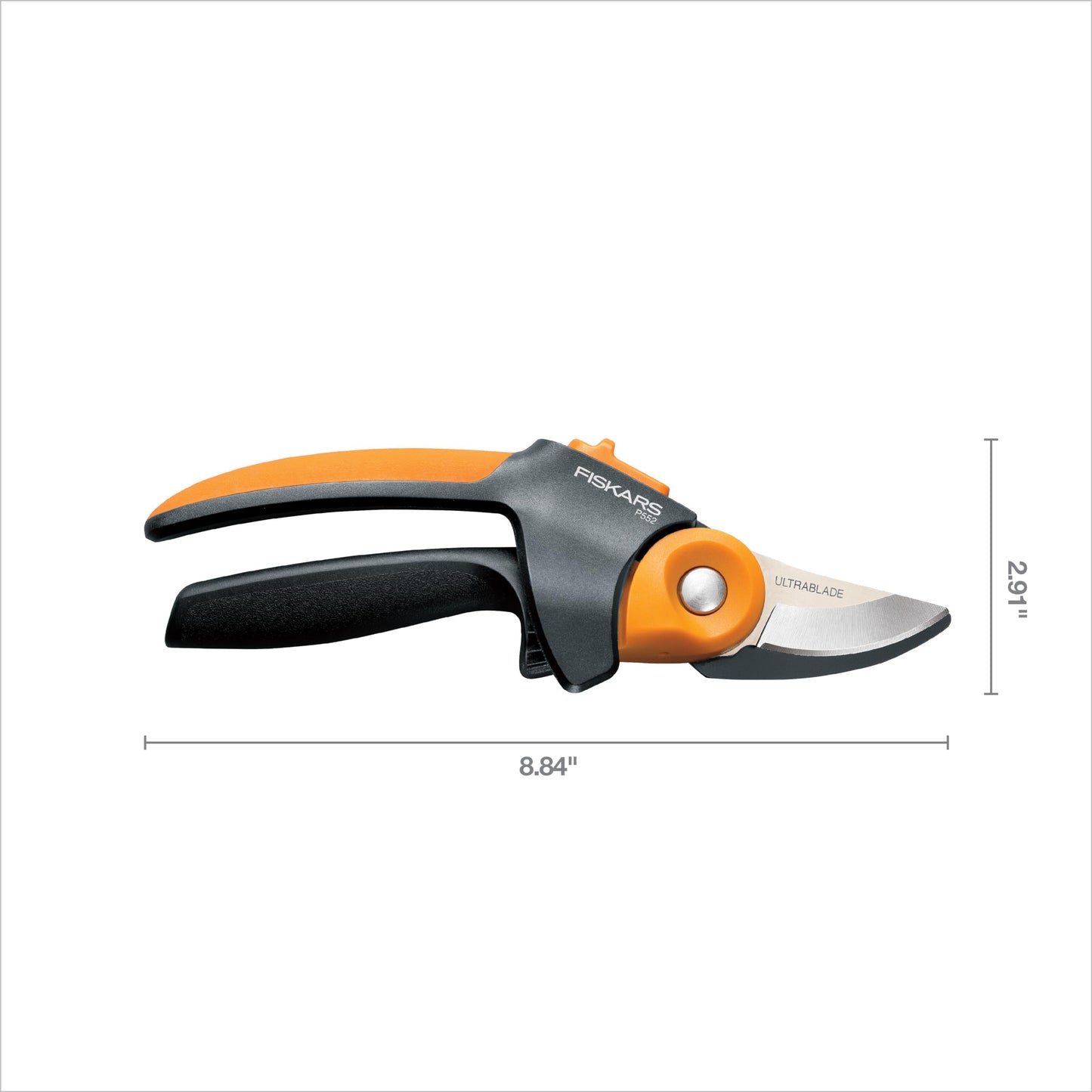 Fiskars Pruning Shears, Bypass Pruner that Cuts Through Stems up to 3/4-Inch, PowerGear Technology For More Power on Every Cut