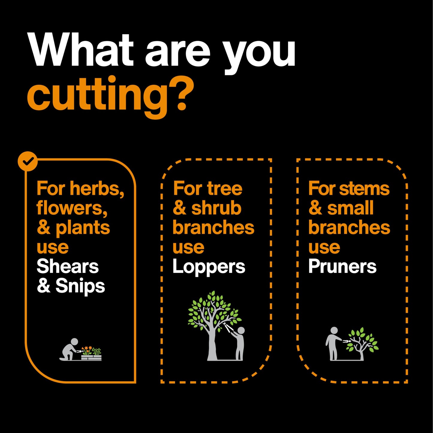 Fiskars 6" Pruning Scissors (2-Pack) for Flowers, Buds, Weeds and Small Plants, Garden Snips with Resin Resistant Nonstick Stainless Steel Blades, Gardening Trimmers with Comfortable Handle