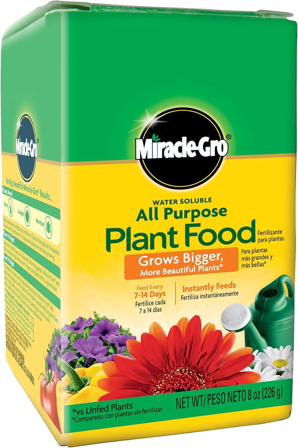 Miracle-Gro Water Soluble All Purpose Plant Food, Plant Fertilizer for Indoor or Outdoor Plants, Roses, Flowers, Houseplants, Vegetables and Trees, 10 lb.