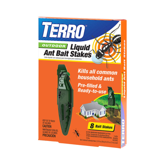 TERRO Liquid Ant Baits - T1813 - Outdoor Ready-to-Use Terro Ant Traps - Pack of 12 Liquid Traps