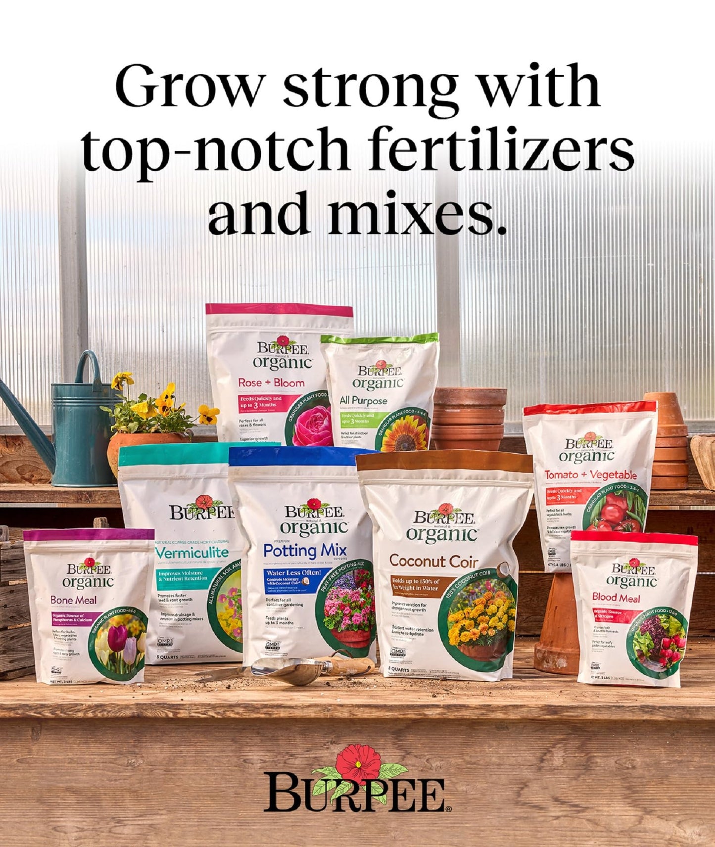 Burpee Natural & Organic Coconut Coir, 8 Quart, (1 Pack)