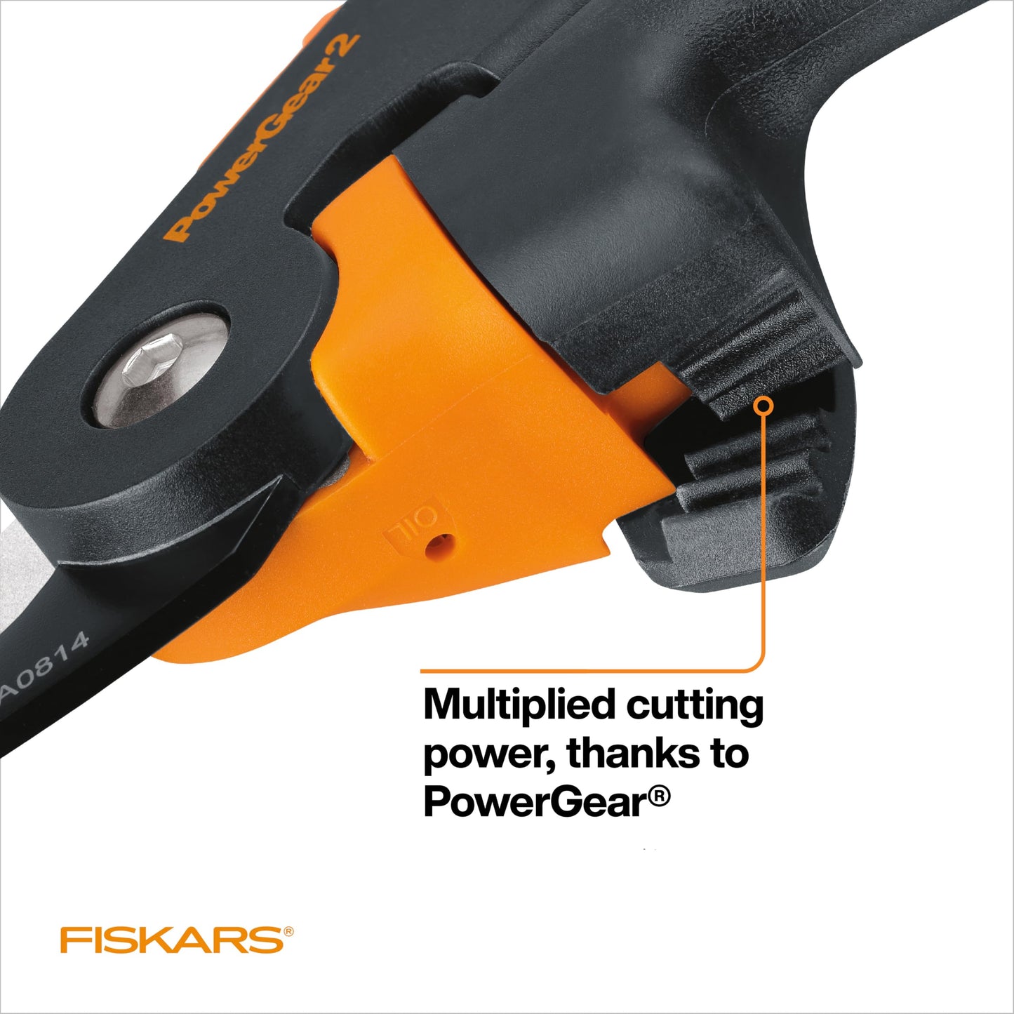 Fiskars Pruning Shears, Bypass Pruner that Cuts Through Stems up to 3/4-Inch, PowerGear Technology For More Power on Every Cut