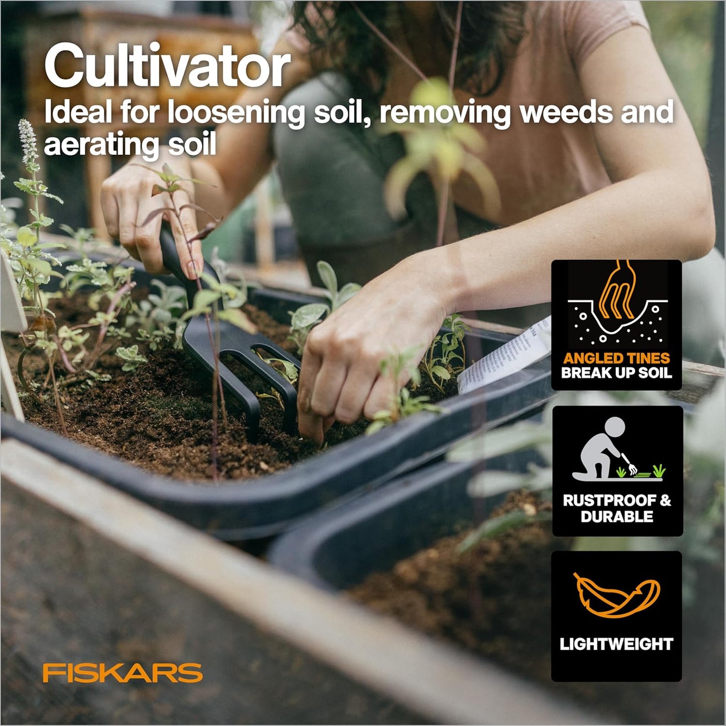 Fiskars Bypass Pruning Shears, 5/8-Inch Cut Capacity Garden Clippers, Gardening Scissors with Sharp, Rust Resistant Steel Blade