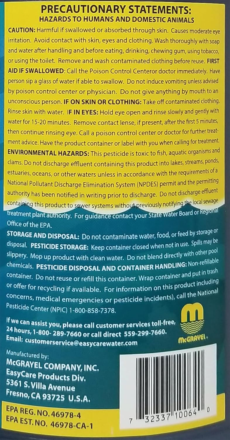 Algatec Super Algaecide-Clarifier (64 Fl Oz)
