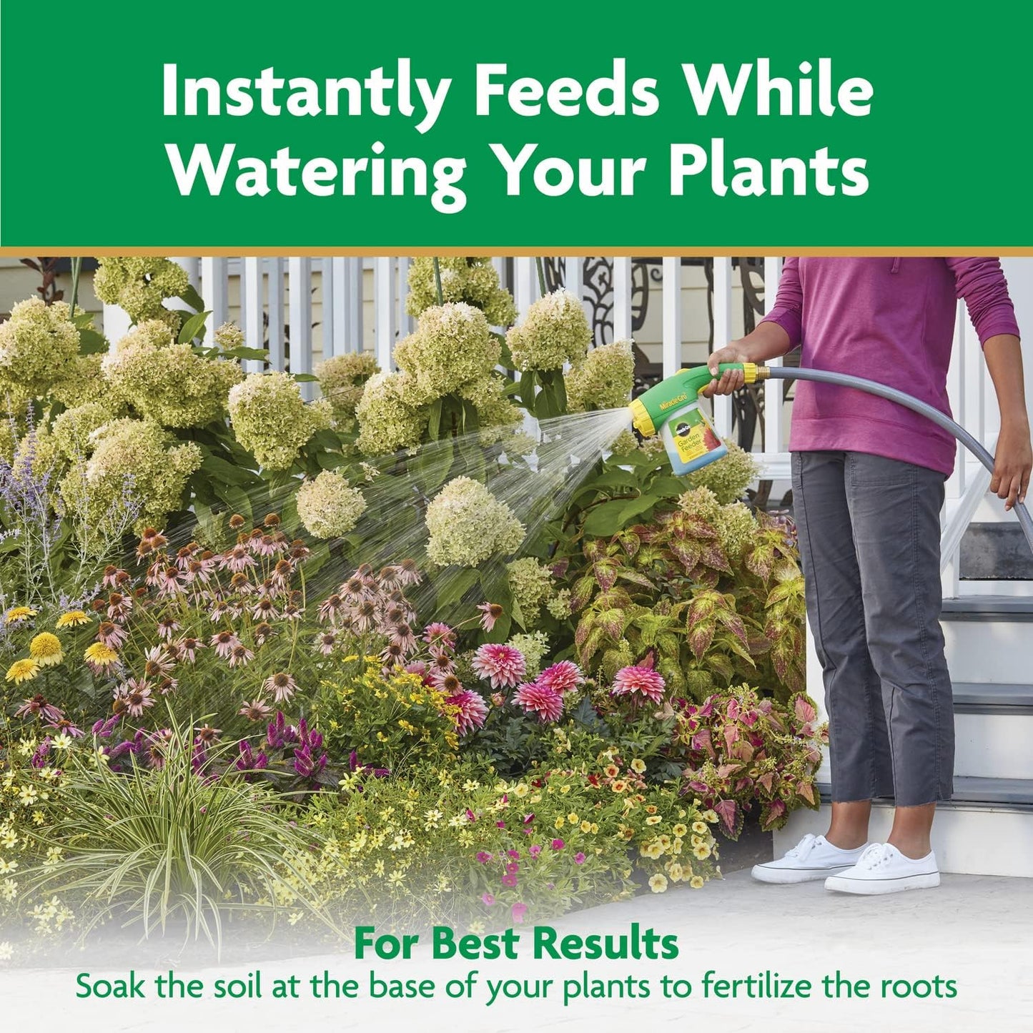 Miracle-Gro Water Soluble All Purpose Plant Food, Plant Fertilizer for Indoor or Outdoor Plants, Roses, Flowers, Houseplants, Vegetables and Trees, 10 lb.
