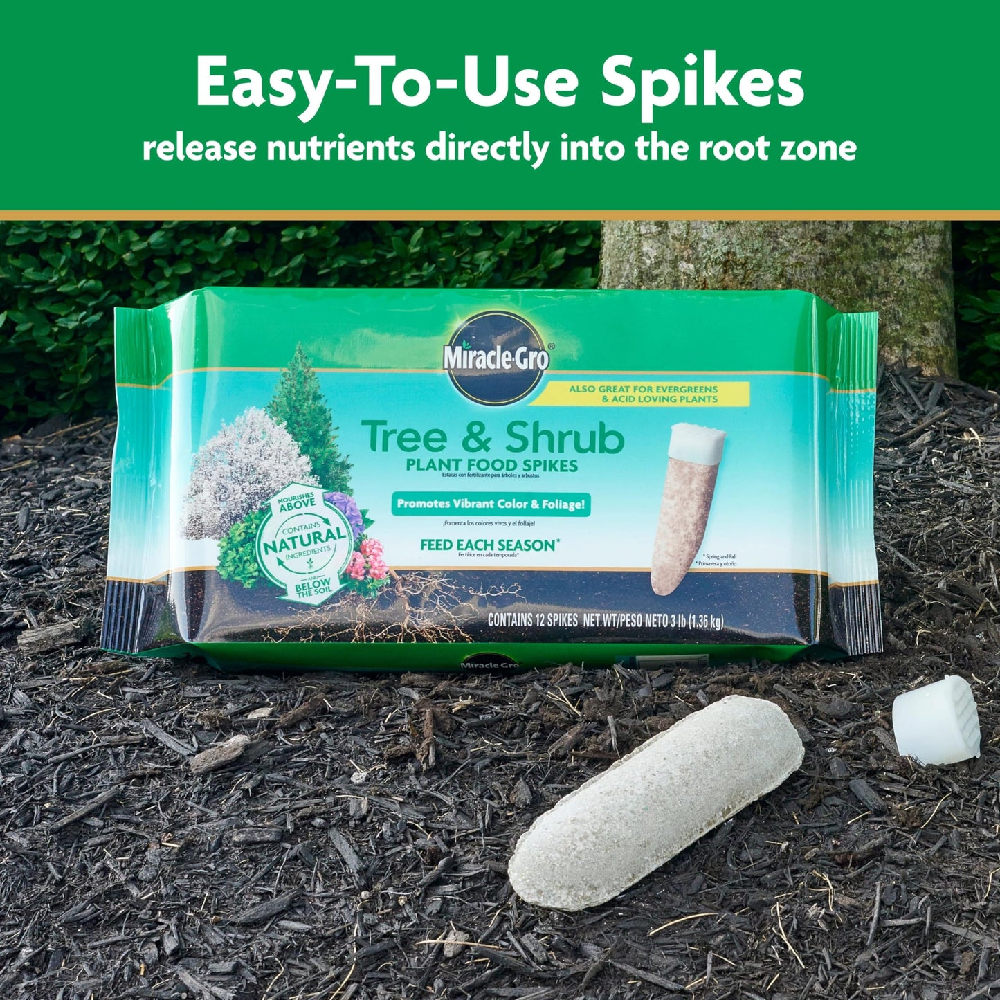 Miracle-Gro Fruit & Citrus Plant Food Spikes