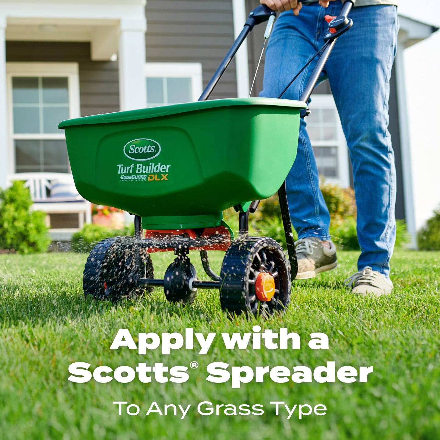 Scotts Turf Builder SummerGuard Lawn Food with Insect Control, Fertilizer and Insect Killer, 5,000 sq. ft., 13.35 lbs.